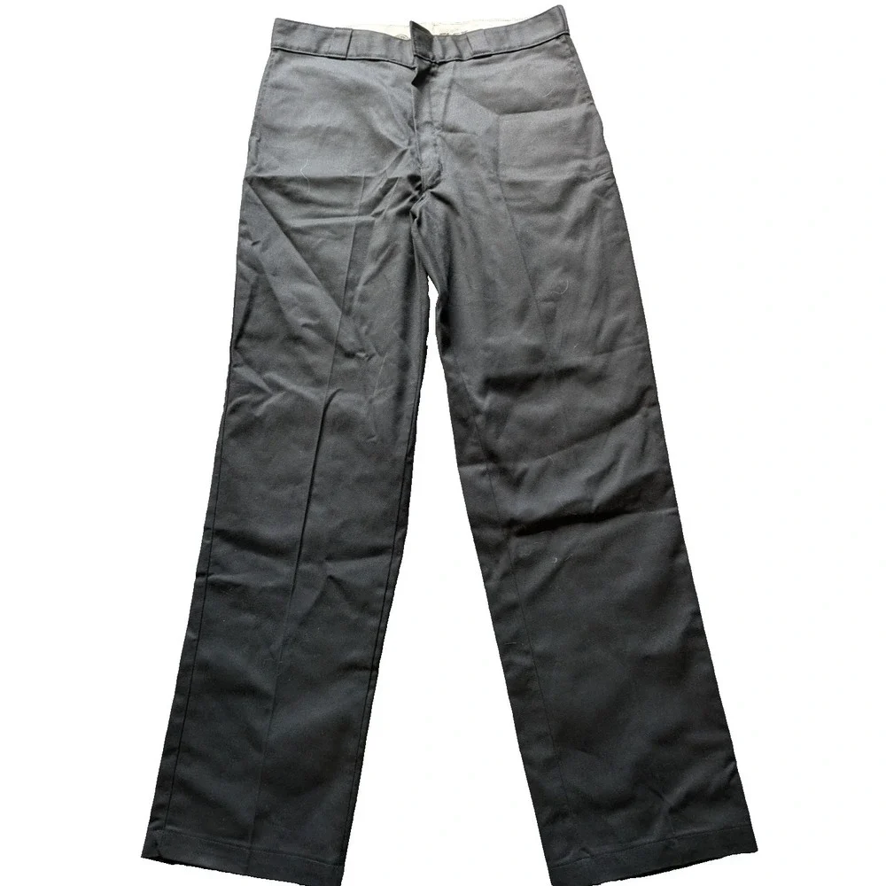 Black Dickies 36 X 34 Flex 874 Original Fit black Work PANTS RN20697 superb cond